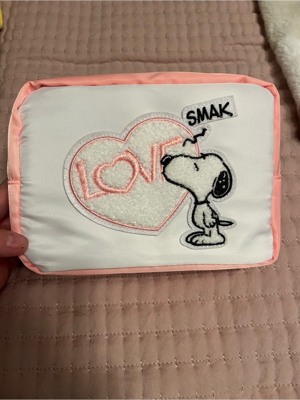 Snoopy make up bag